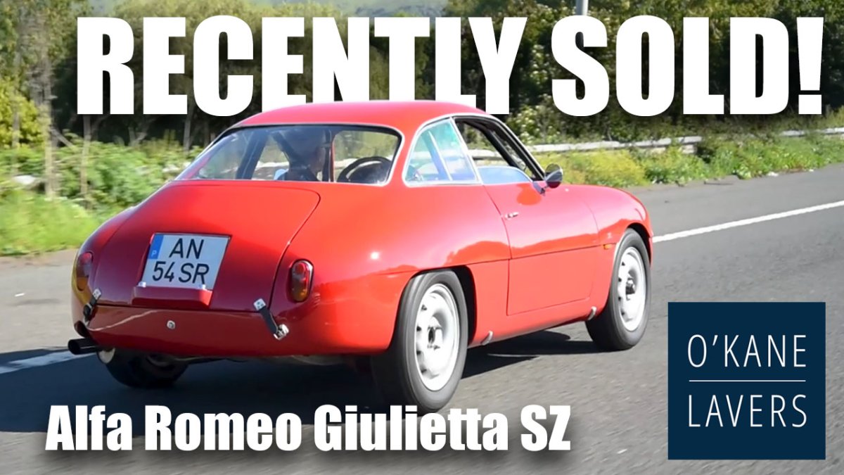 1961 Alfa Romeo Giulietta SZ