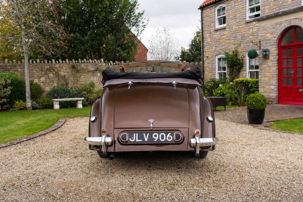 Riley Drophead Coupe Rear Detail