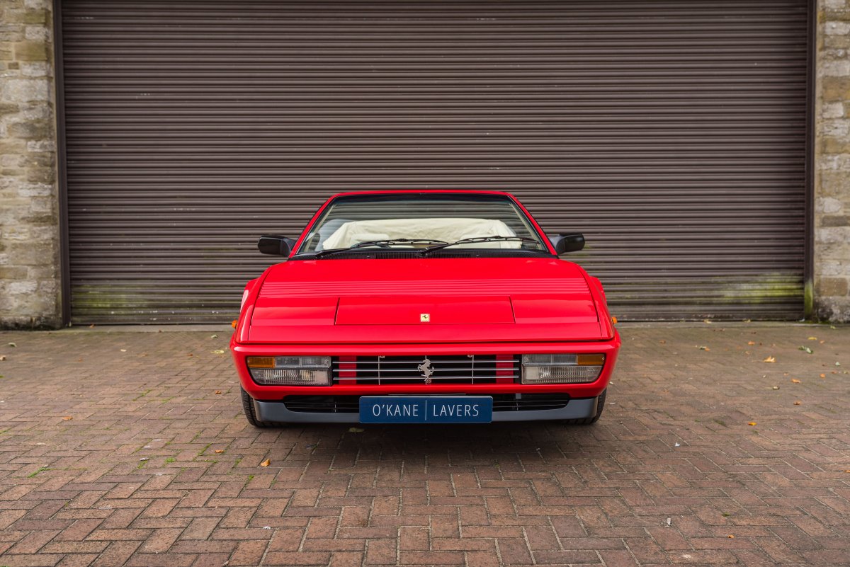1987 Ferrari Mondial T Cabriolet Front Roof Down