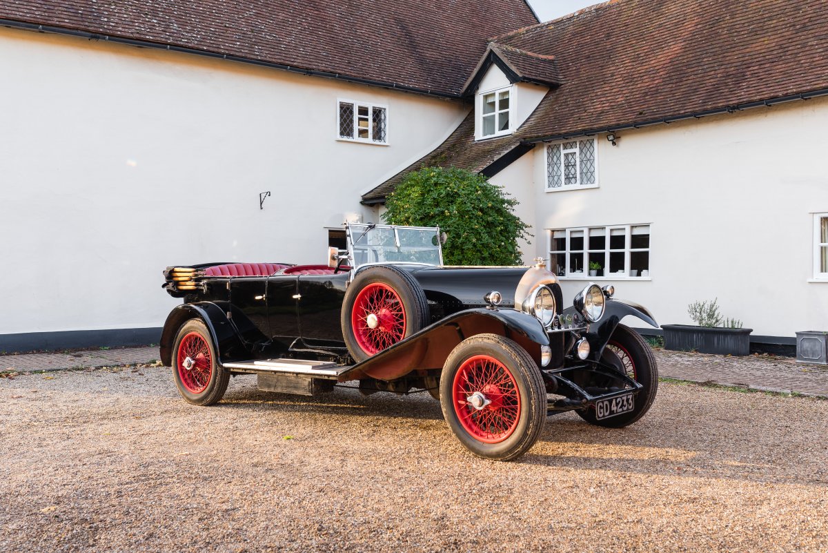 1925 Bentley 3-Litre Tourer by Gurney Nutting Front Right
