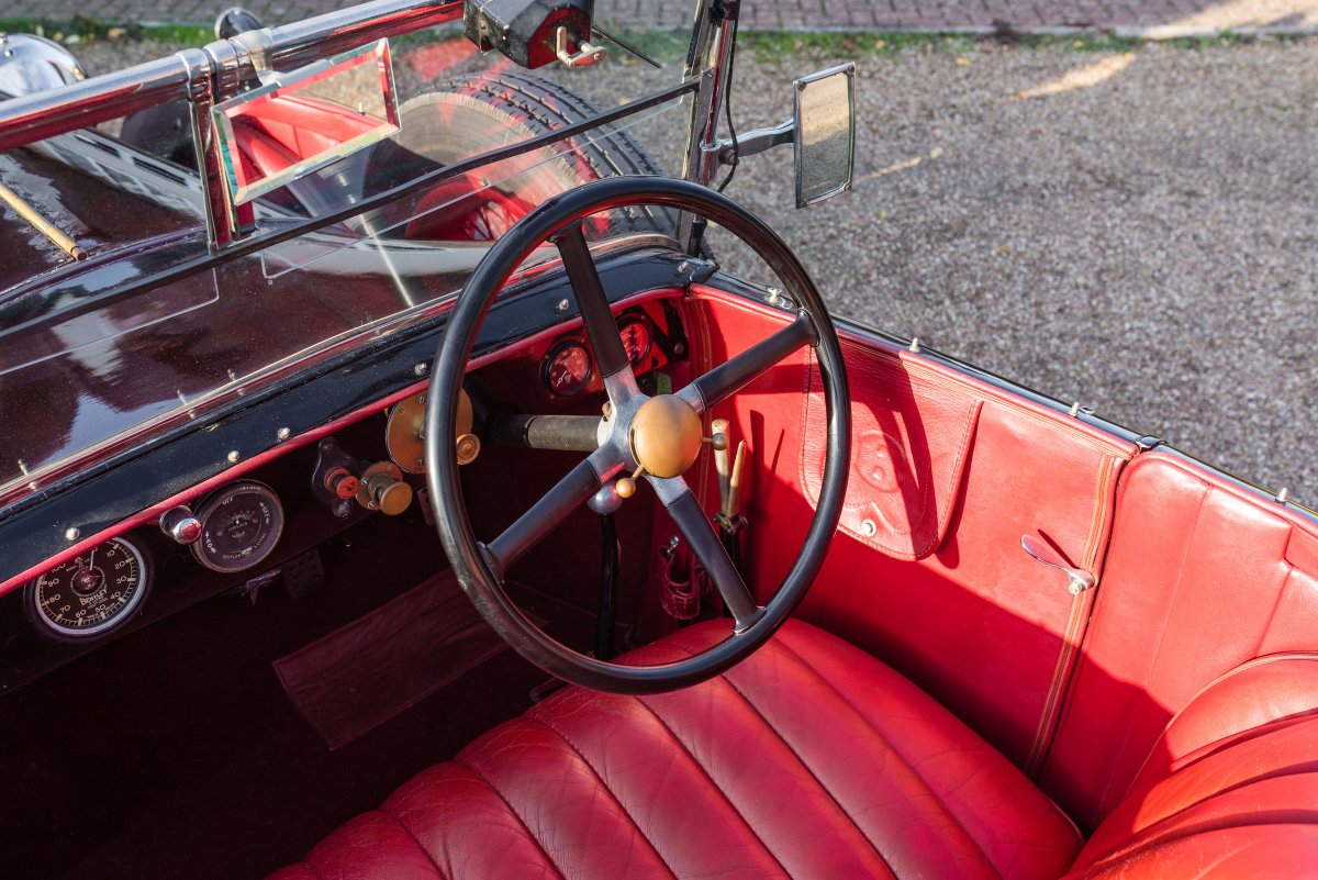 1925 Bentley 3-Litre Tourer by Gurney Nutting Steering Wheel