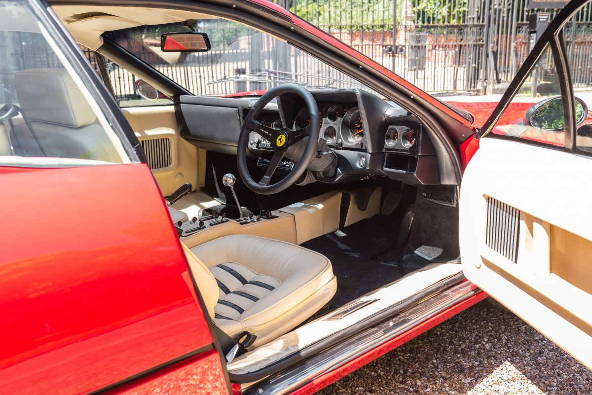 1978 Ferrari 512 Berlinetta Boxer Drivers Dashboard