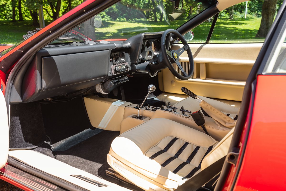 1978 Ferrari 512 Berlinetta Boxer Passenger Dashboard