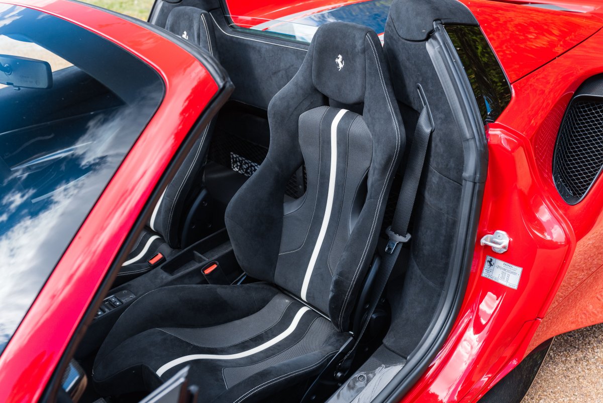 2020 Ferrari 488 Pista Spider Passengers Seat