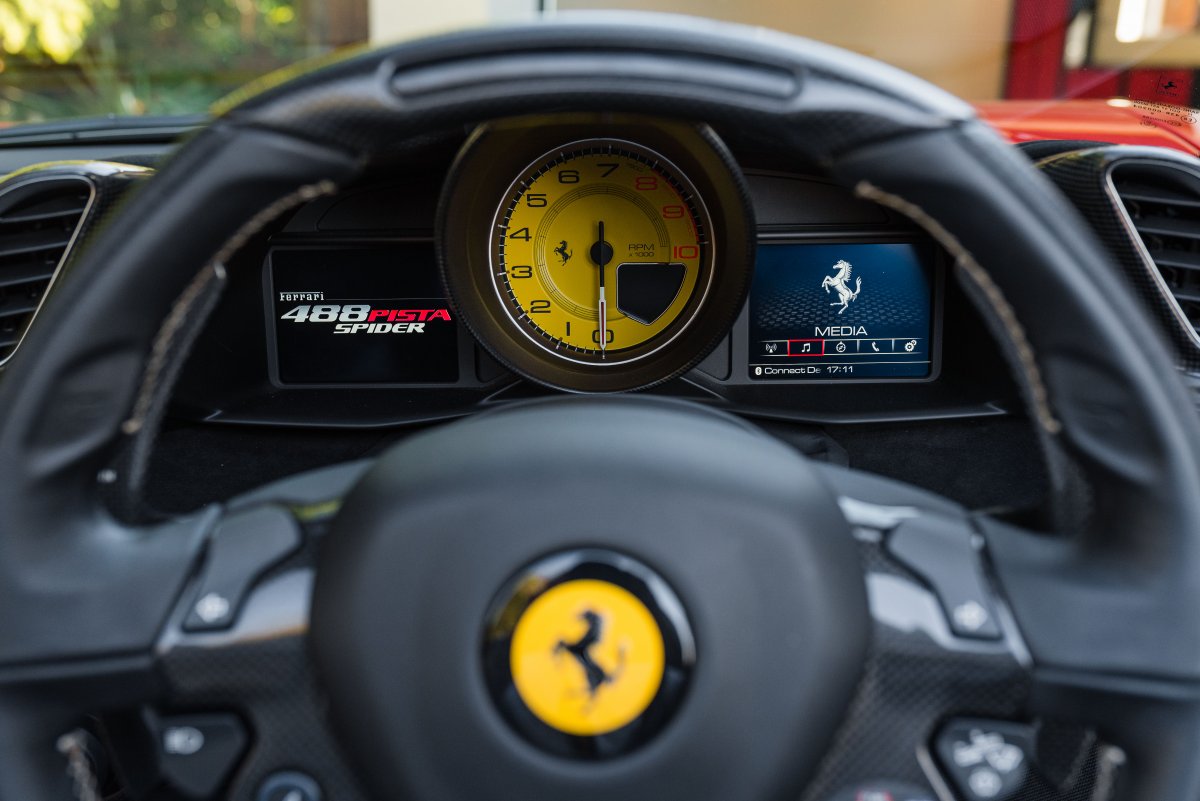 2020 Ferrari 488 Pista Spider Steering Wheel