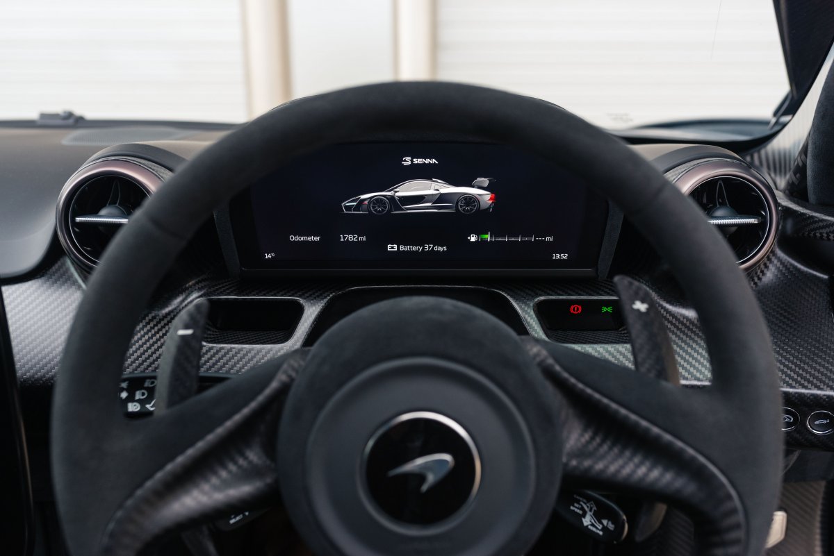 2018 McLaren Senna Steering Wheel