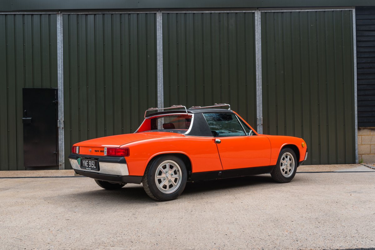 1973 Porsche 914 2.0 Rear Left Roof Up