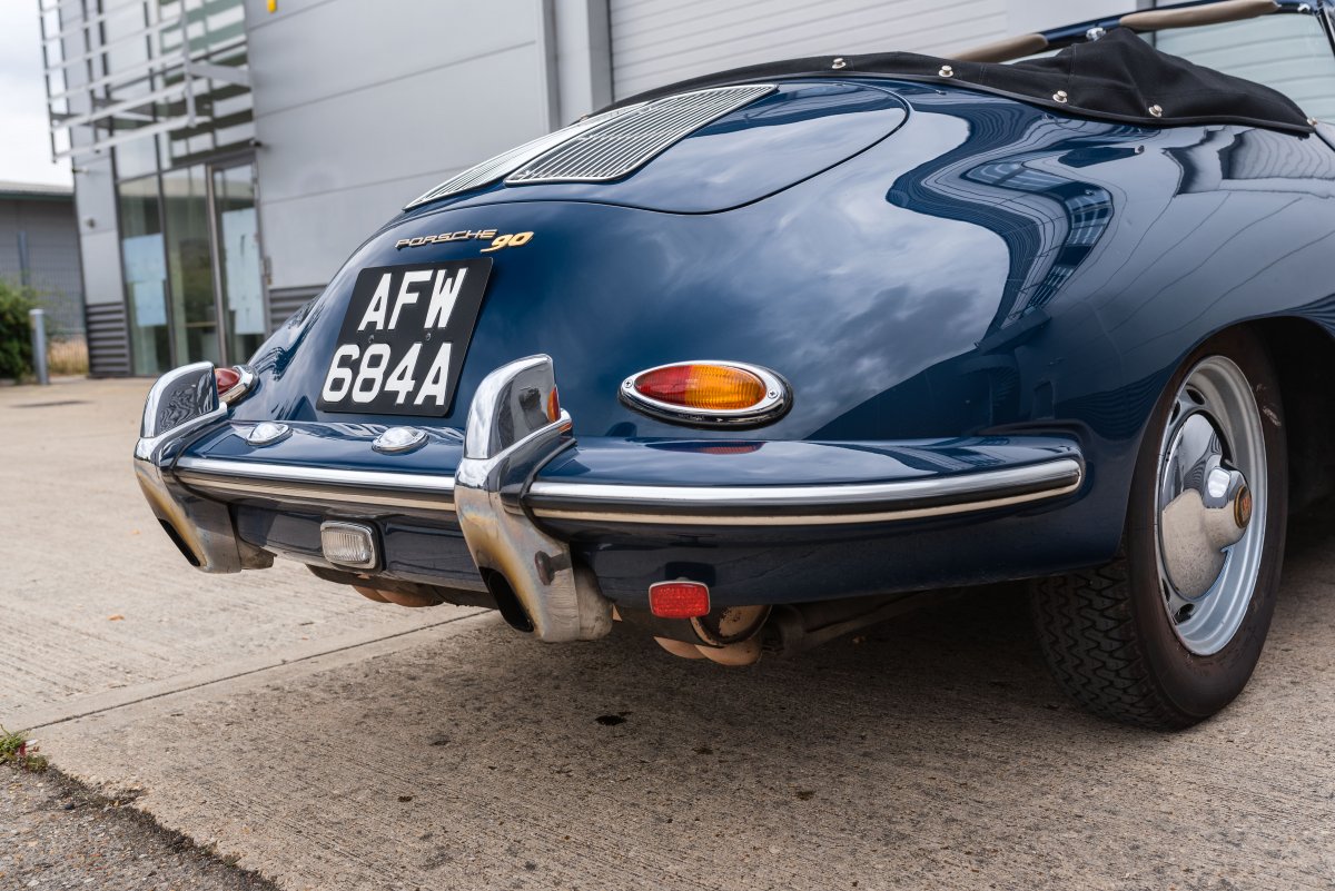 1963 Porsche 356B Super 90 Cabriolet 27