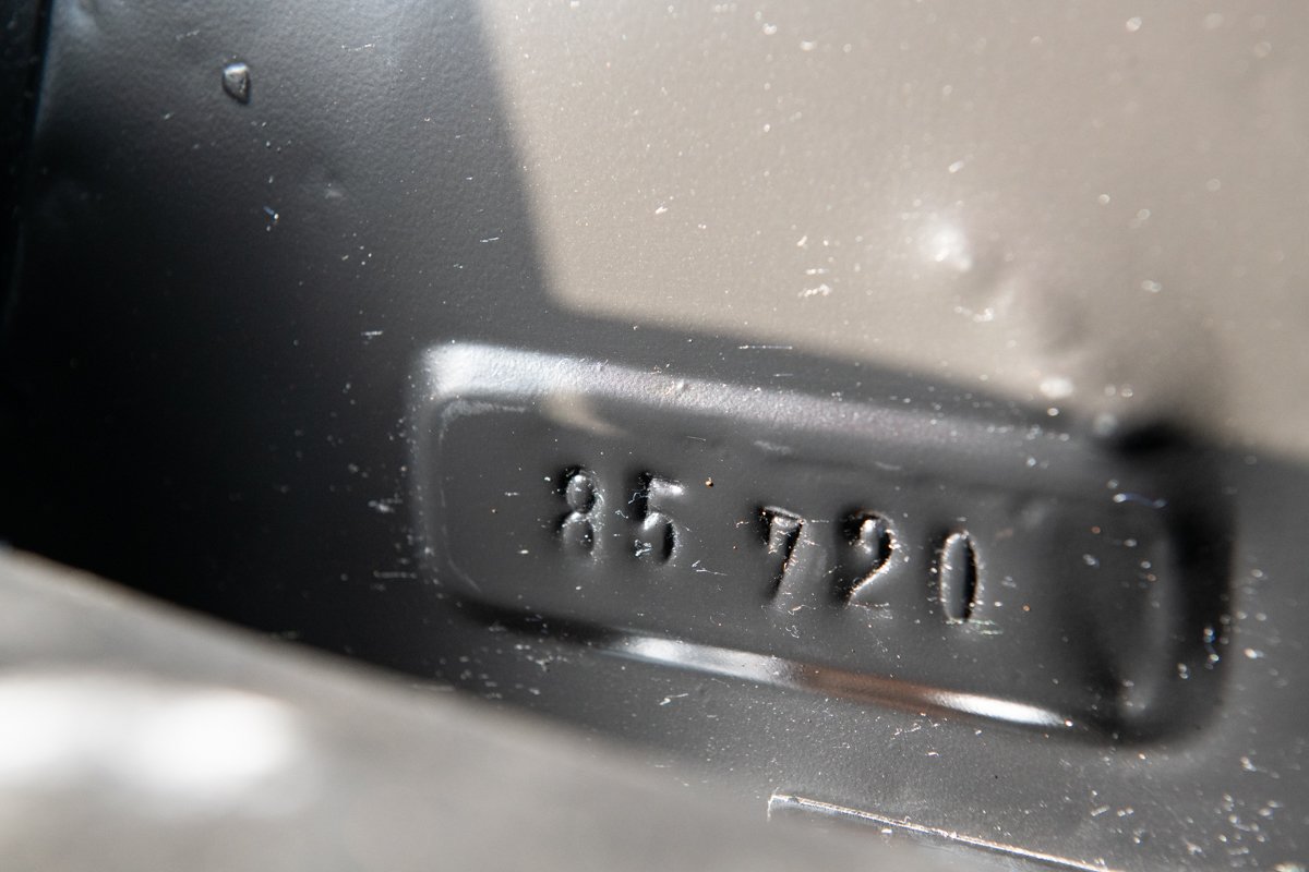 1959 Porsche 356A Convertible D Body Number