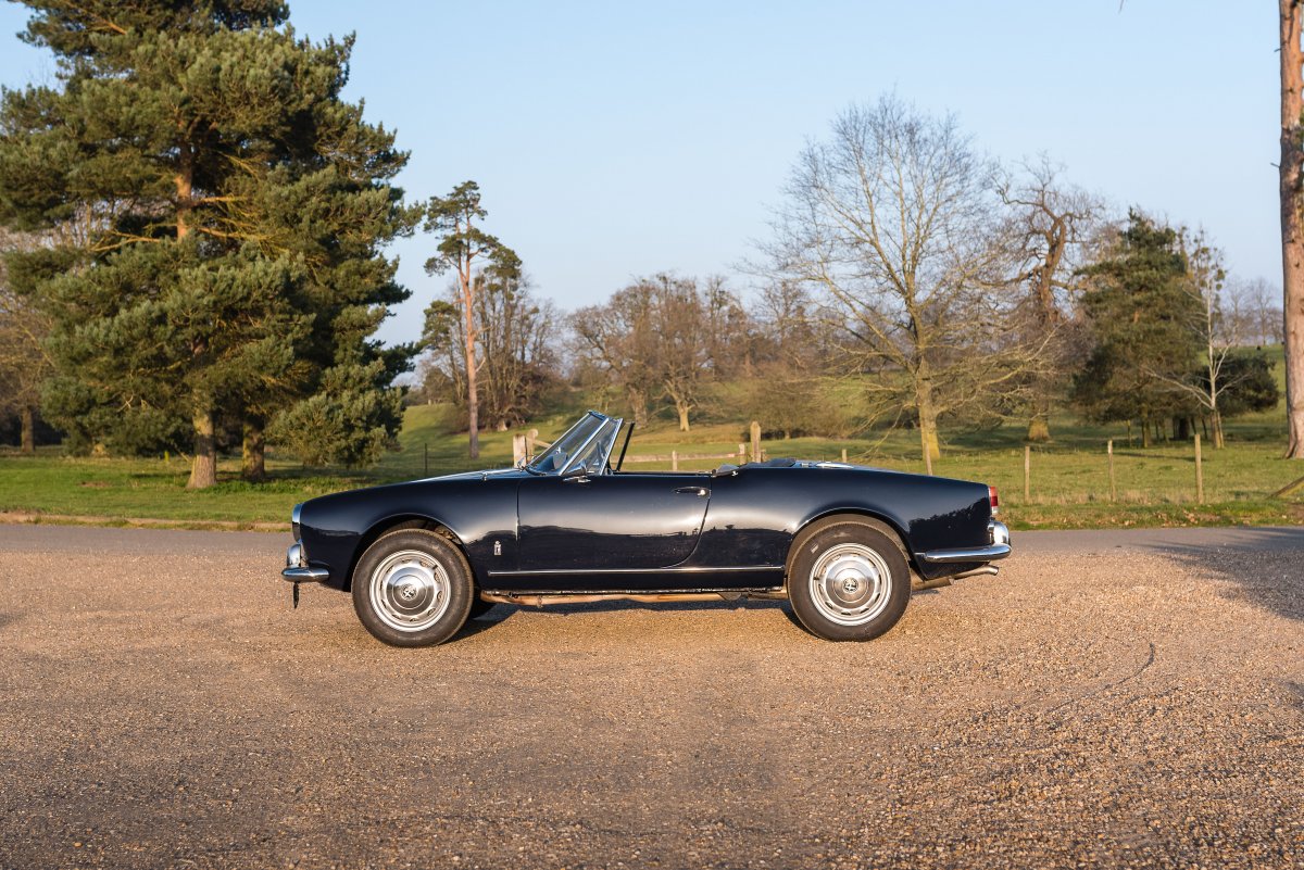 1961 Alfa Romeo Giulietta Spider 7