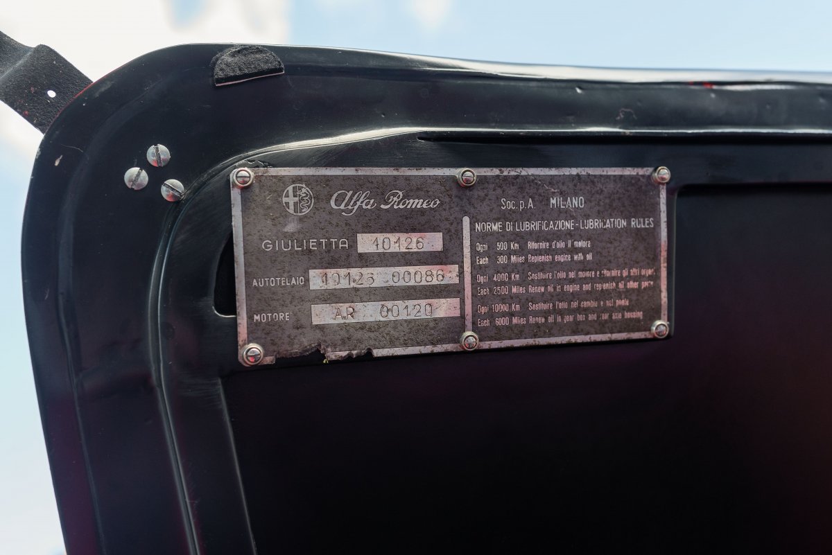 1961 Alfa Romeo Giulietta SZ 43