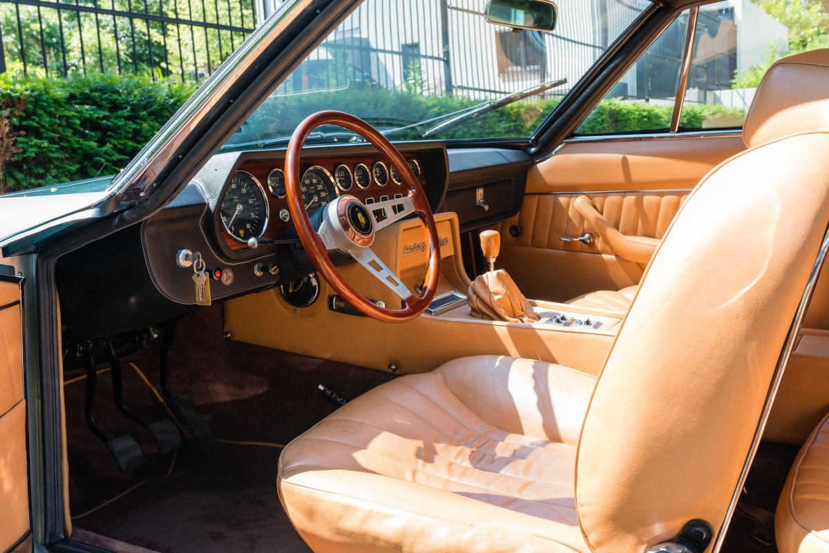 1969 Lamborghini Islero S For Sale Interior