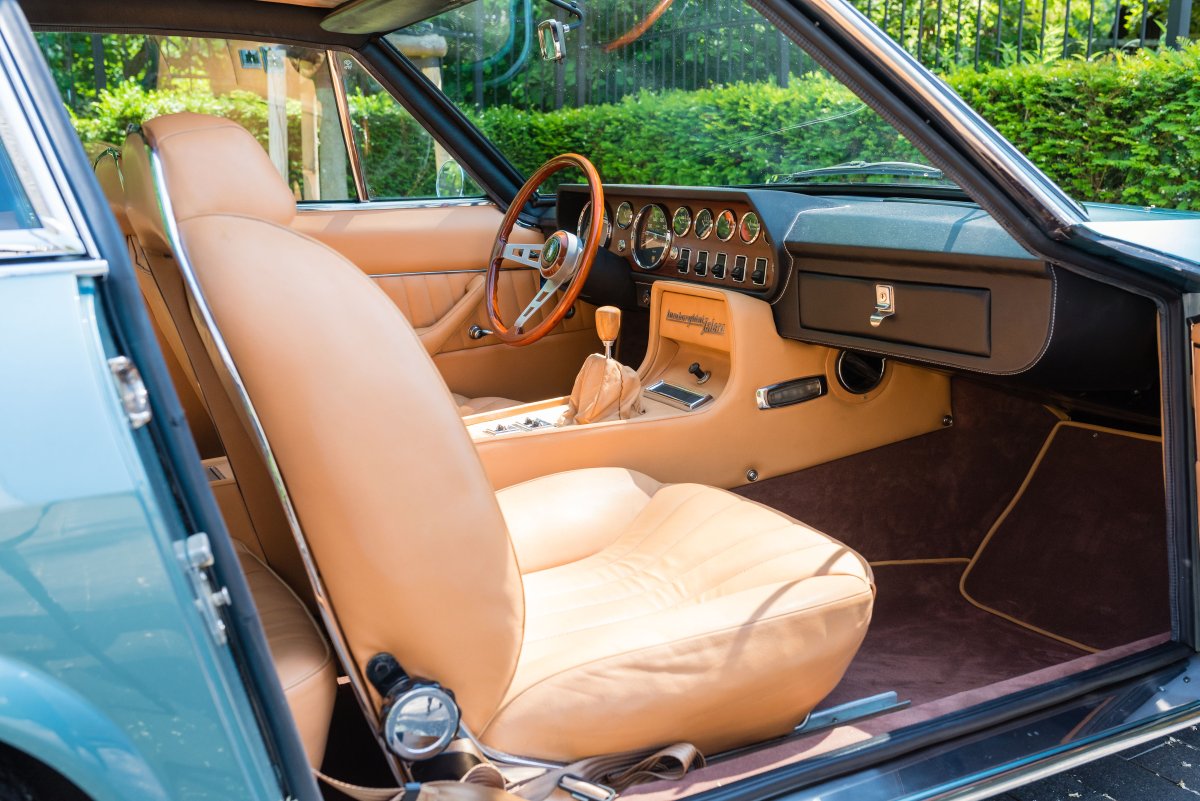 1969 Lamborghini Islero S For Sale Interior 2
