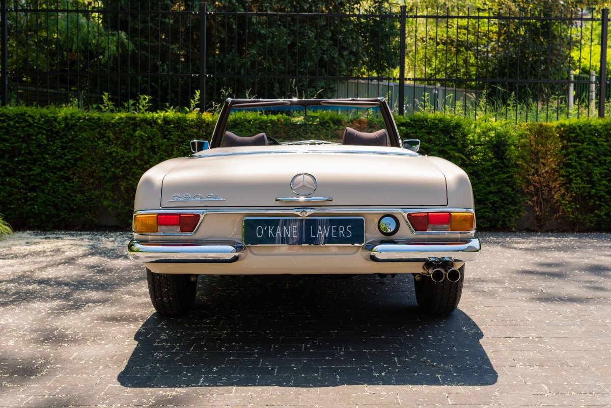1969 Mercedes-Benz 280SL Pagoda For Sale 6 Rear