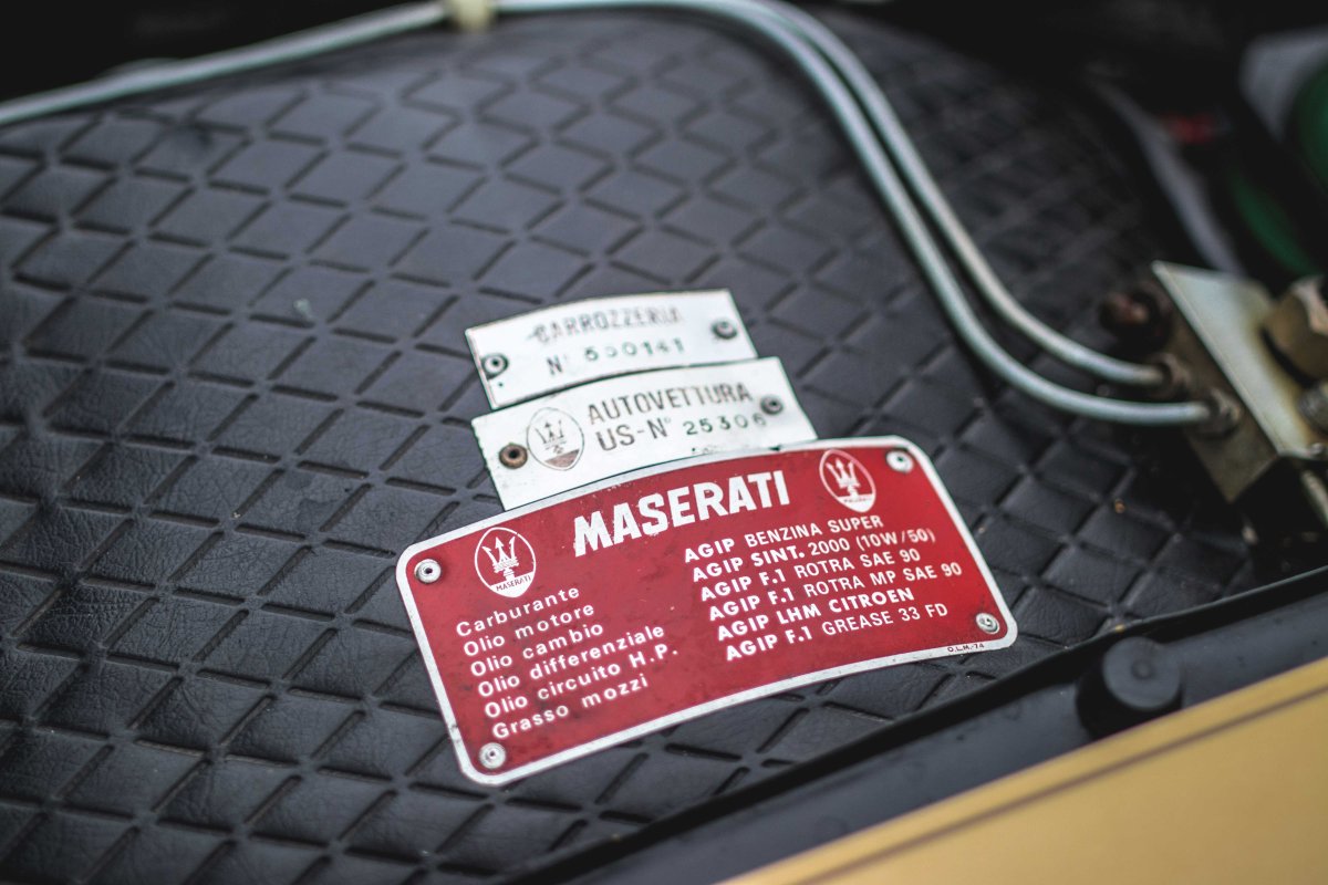 1978 Maserati Khamsin For Sale