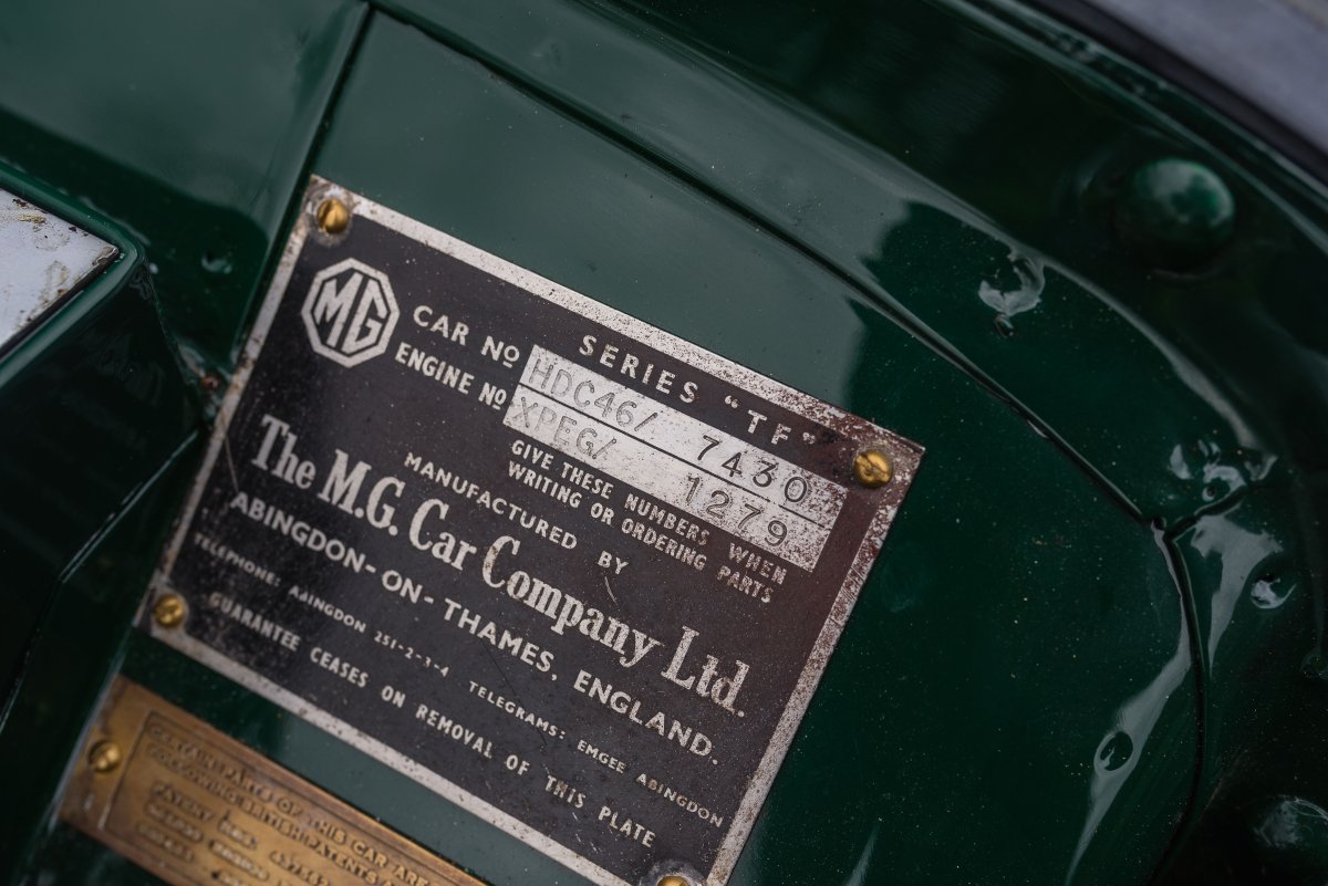 1954 MG TF 1500 For Sale
