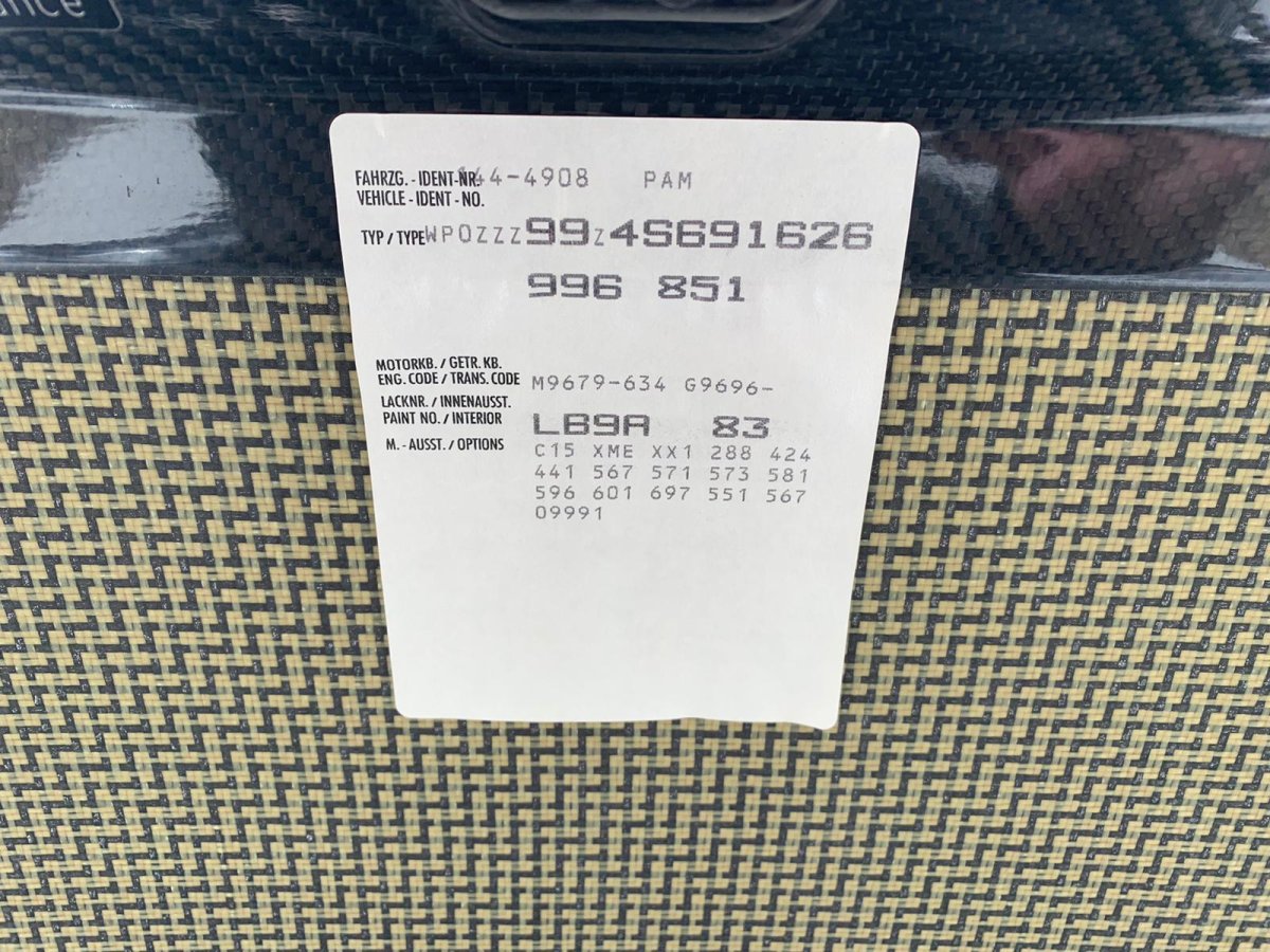 2004 Porsche 996 GT3 RS For Sale