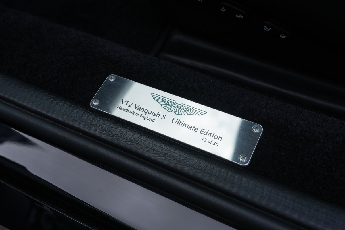 2007 Aston Martin Vanquish S Ultimate Edition For Sale