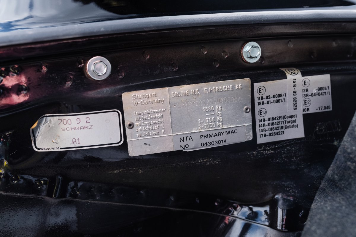 1986 Porsche 930 Turbo 3.3 For Sale