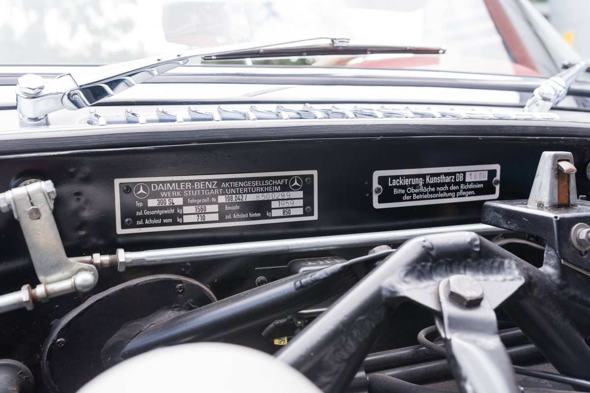 1958 Mercedes-Benz 300 SL Roadster For Sale