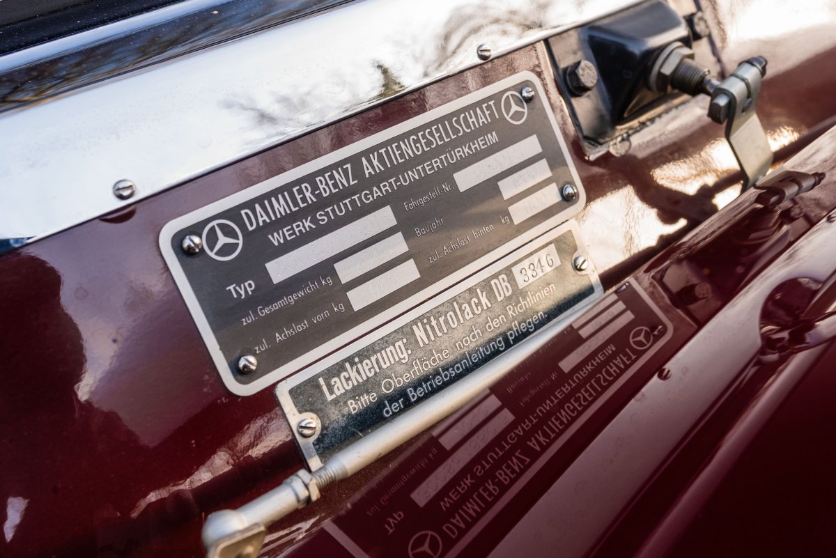 1956 Mercedes-Benz 300 Sc Cabriolet A For Sale