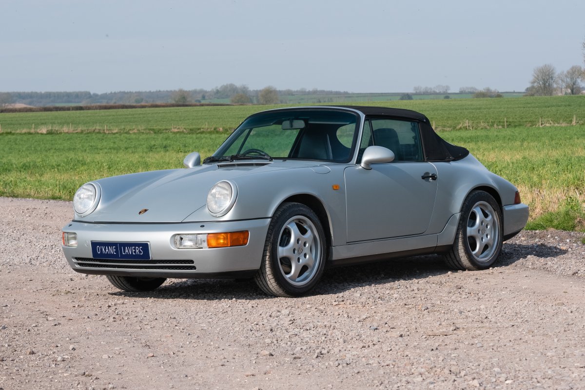 1990 Porsche 911 (964) Carrera 4 Cabriolet For Sale