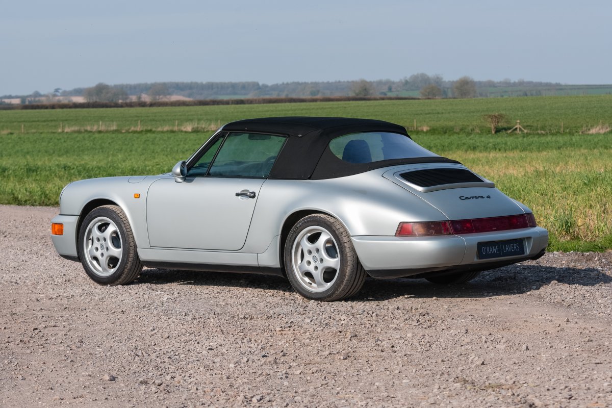 1990 Porsche 911 (964) Carrera 4 Cabriolet For Sale