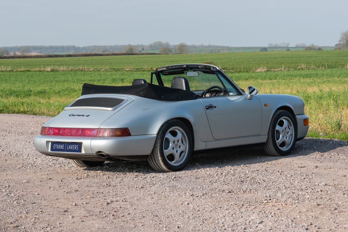 1990 Porsche 911 (964) Carrera 4 Cabriolet For Sale