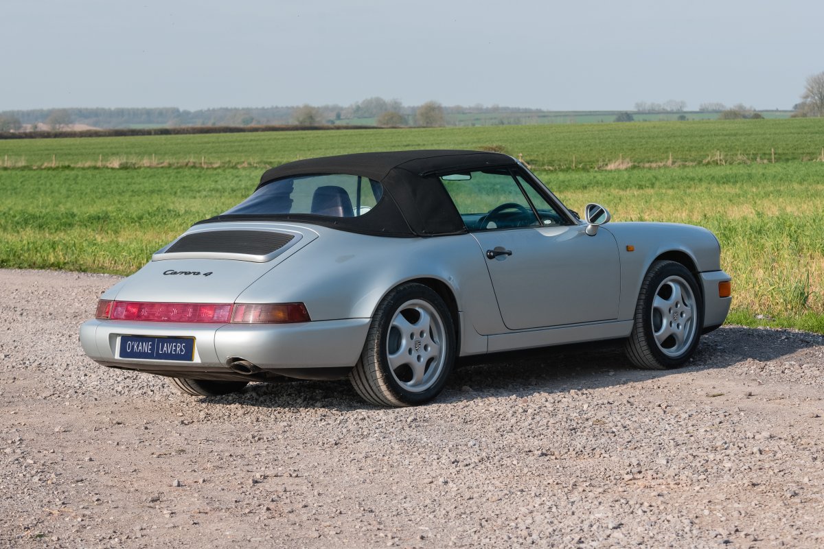 1990 Porsche 911 (964) Carrera 4 Cabriolet For Sale