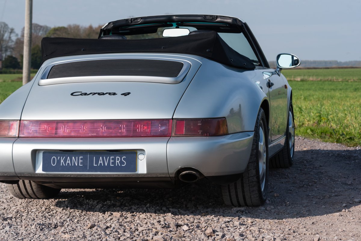 1990 Porsche 911 (964) Carrera 4 Cabriolet For Sale