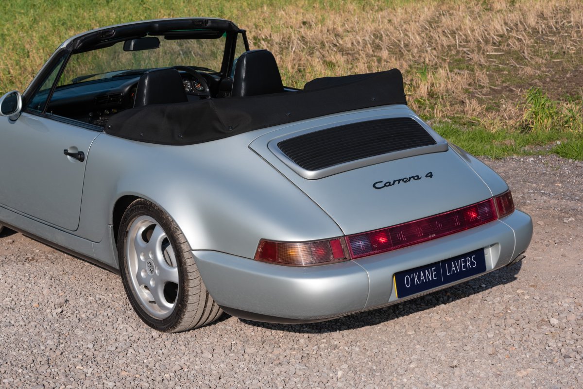 1990 Porsche 911 (964) Carrera 4 Cabriolet For Sale