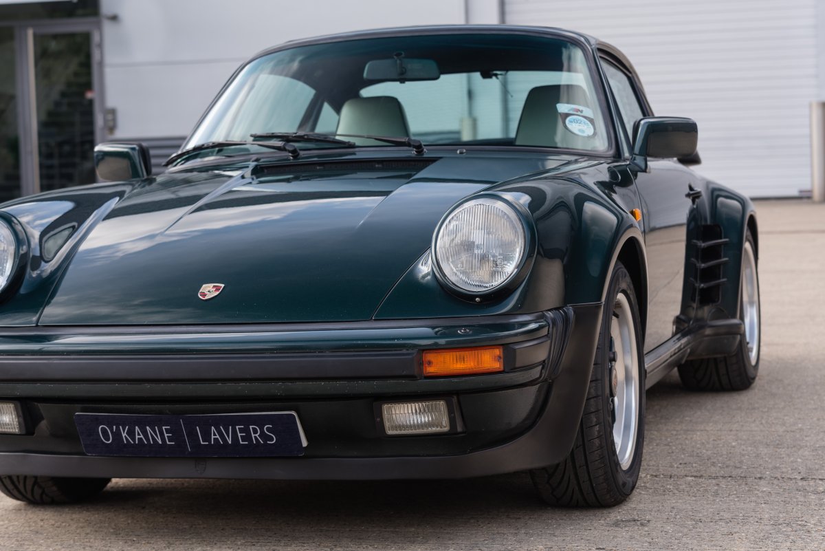1989 Porsche 911 Carrera 3.2 Supersport For Sale Forest Green Metallic