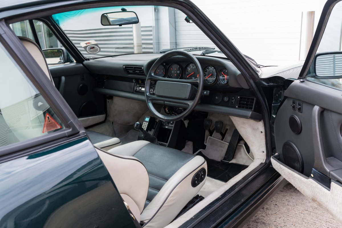 1989 Porsche 911 Carrera 3.2 Supersport For Sale Forest Green Metallic