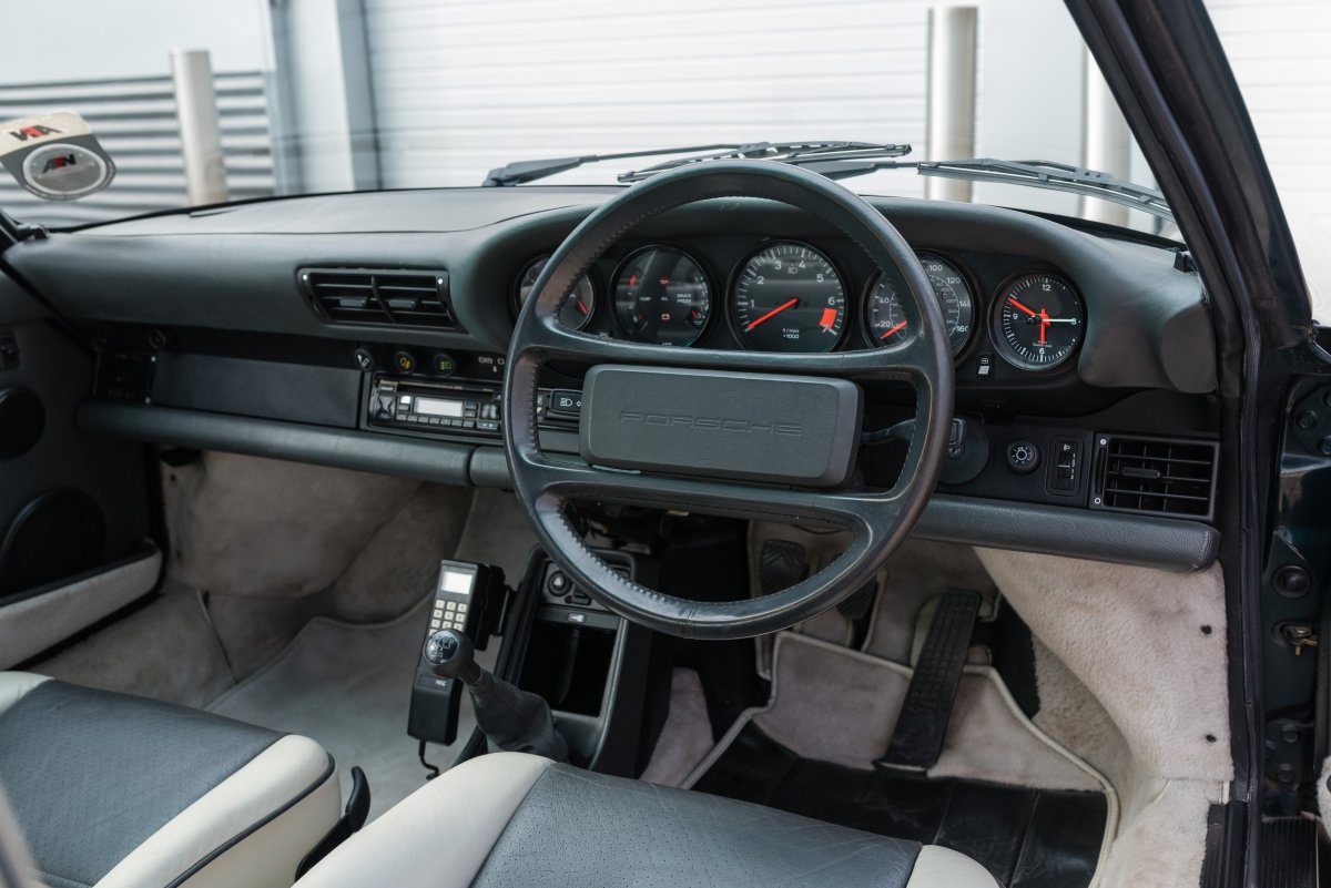 1989 Porsche 911 Carrera 3.2 Supersport For Sale Forest Green Metallic